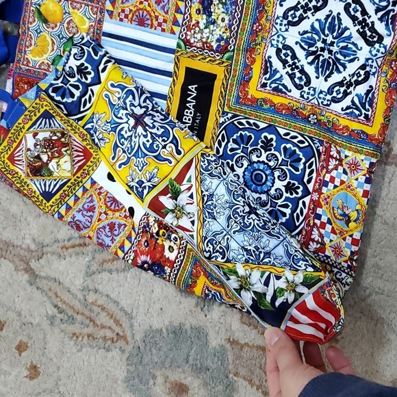 Dolce & Gabbana cotton tote bag - Picture 3 of 5